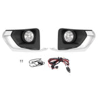 Fog Lights +Bezel+Harness +Switch+Relay For Chevrolet Traverse 2018 19 2020 2021