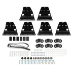 65" 3-Bar Cargo Van High Ladder Roof Rack For Nissan NV 1500 2500 3500 750 lbs