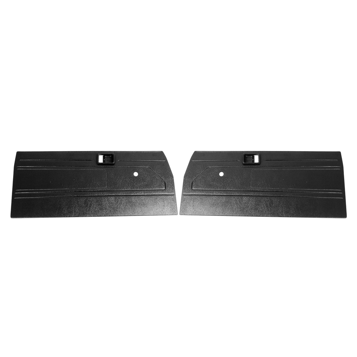Fit 84-87 Toyota Pickup Truck Interior Door Panels Center Section Black ABS