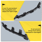 For Honda Civic Sedan 2022-2023 Headlight Bracket Passenger Side Inner HO1043147