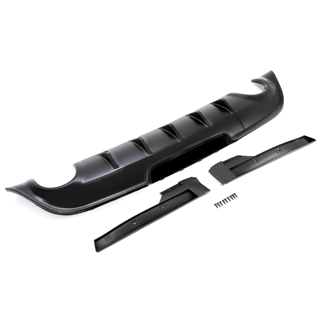 For Dodge Dart 2013-2016 14 15 GTS Style PP Black Rear Bumper Lower Diffuser Lip
