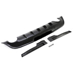 For Dodge Dart 2013-2016 14 15 GTS Style PP Black Rear Bumper Lower Diffuser Lip