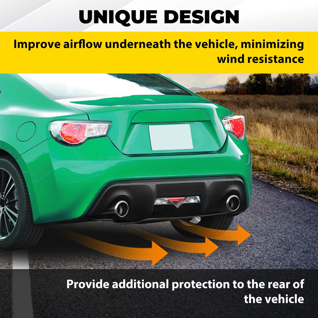Rear Diffuser Lip For Scion FRS/Toyota 86/Subaru BRZ 2013-2020 Bumper Spoiler