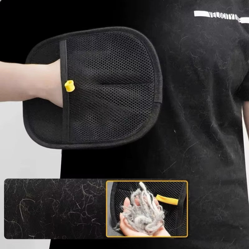 2-Pack Glove Cat Grooming Gloves Cat Hair Remover 2025 New Pet Dog Hair Remover