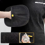 2-Pack Glove Cat Grooming Gloves Cat Hair Remover 2025 New Pet Dog Hair Remover