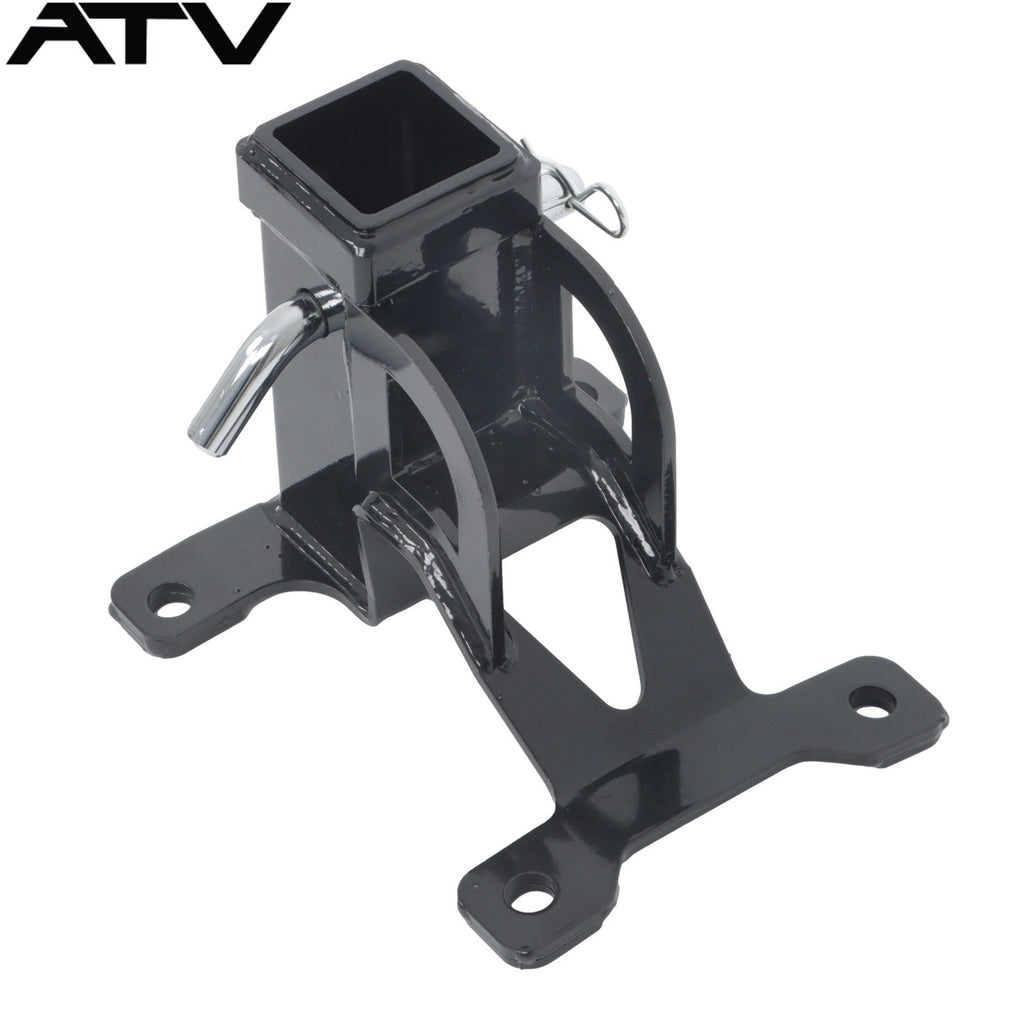 Black UTV 2'' Rear Receiver Tow Hitch For Polaris RZR PRO XP 4 years 2020+ Steel