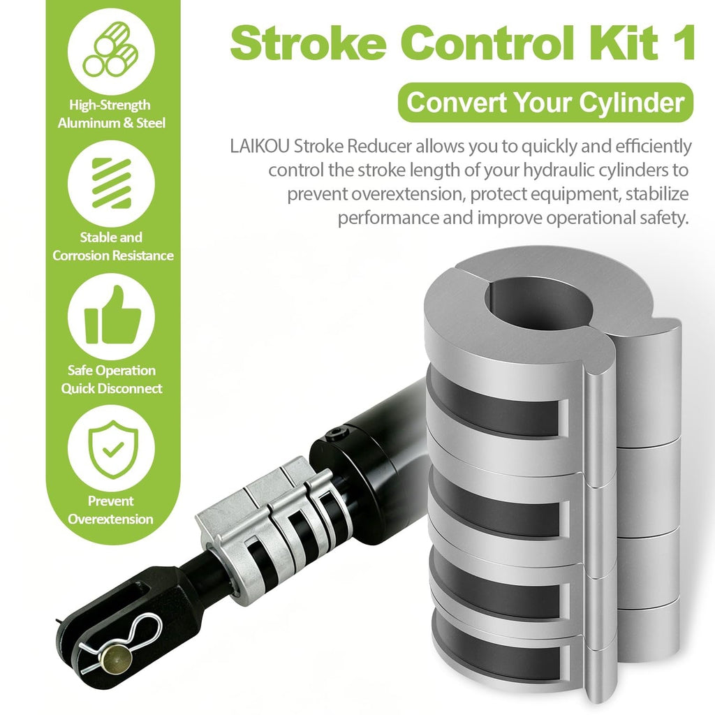 Hydraulic Stroke Control Kit Control Blocks 1-1/8", 1-1/4", 1-3/8" and 1-1/2"