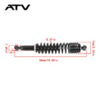 706000248 For Can-Am Outlander 330 2003 2004 2005 Rear Shocks 706000391 2pcs
