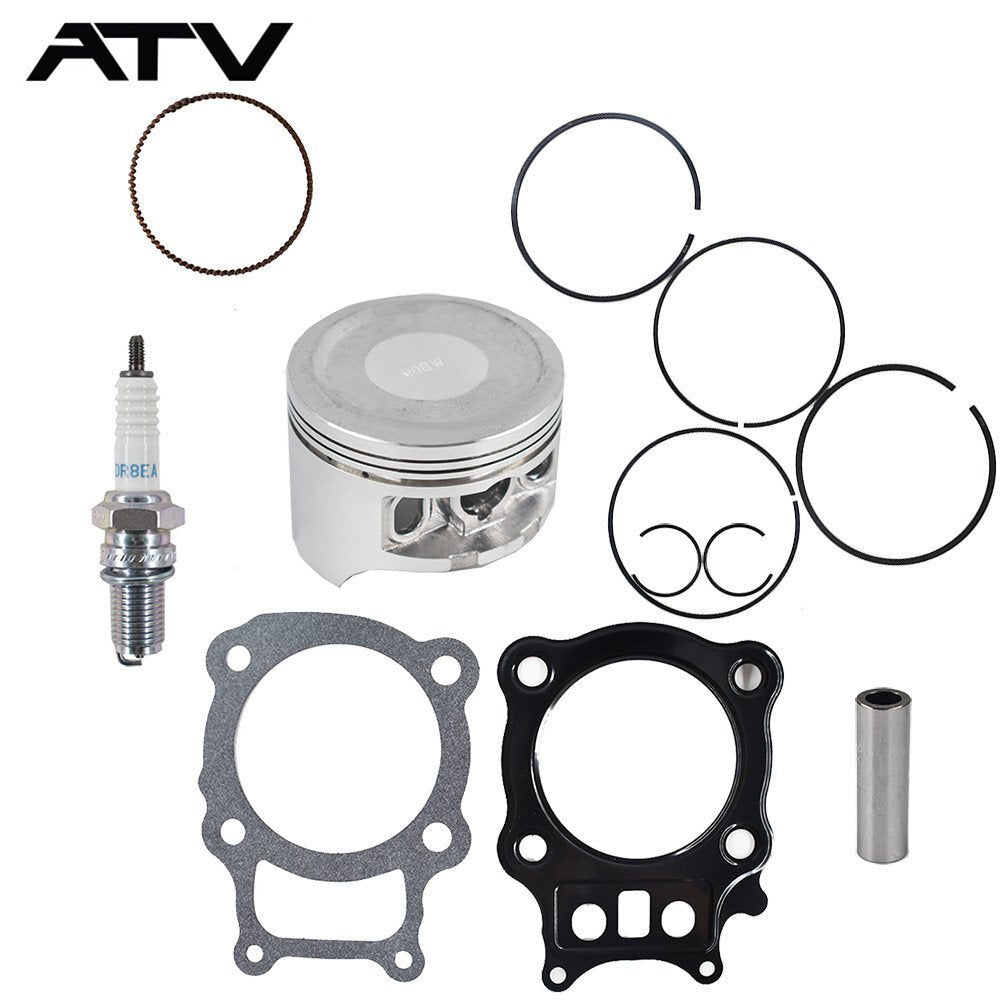 For Honda Rancher TRX350 TRX 350 Piston Rings Gasket Kit Spark Plug 2000-2006