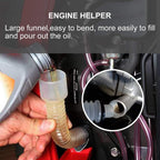 Mess Free Oil Change Funnel Flexible Pipe fits for Honda Generator EU SD EB EG