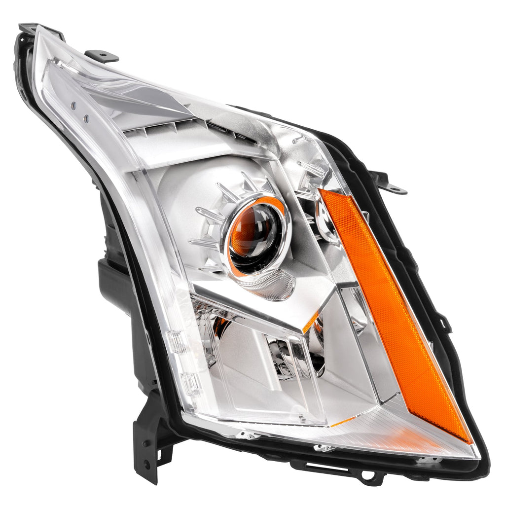 Clear Projector Headlight For Cadillac SRX 2010-2016 Passenger Side Replacement