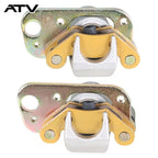 Front Rear Brake Calipers w/Pads For Polaris Scrambler 400 500 2x4 4x4 1998-2004