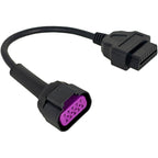 10 Pin DTS Diagnostic Cable Fit Cummins Marine Outboard Inboard Engine OBD2