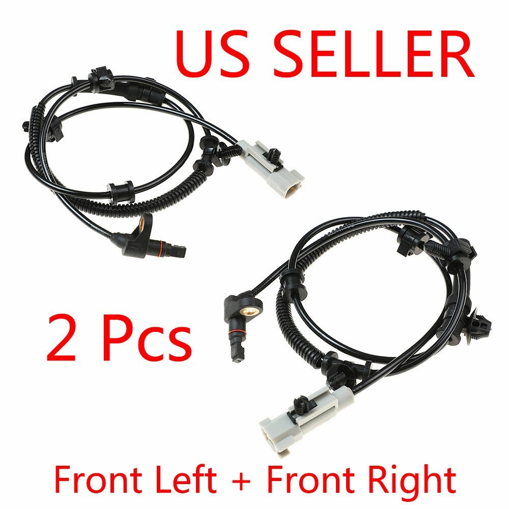 2 Kits ABS Wheel Speed Sensor Front Left/Right Fits:Jeep Commader Grand Cherokee