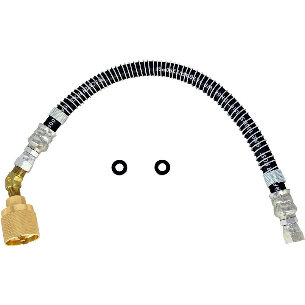 18 inch Forklift Propane LPG Female Tank Connector Crimped Spiralc