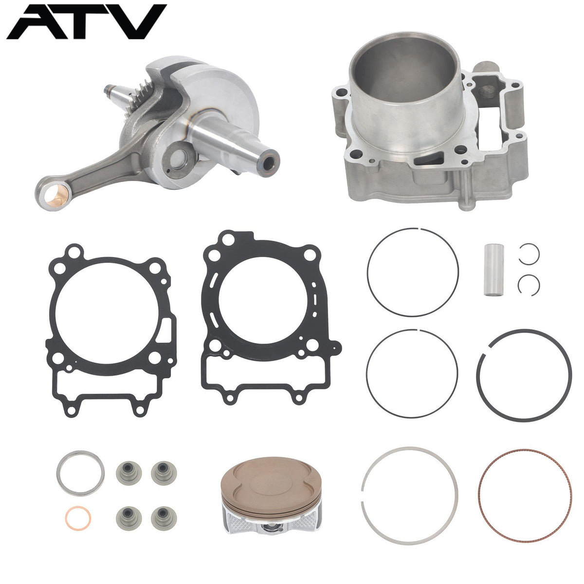 COMPLETE Engine Rebuild Kit Crankshaft+Cylinder For POLARIS RZR 570 2012-2016