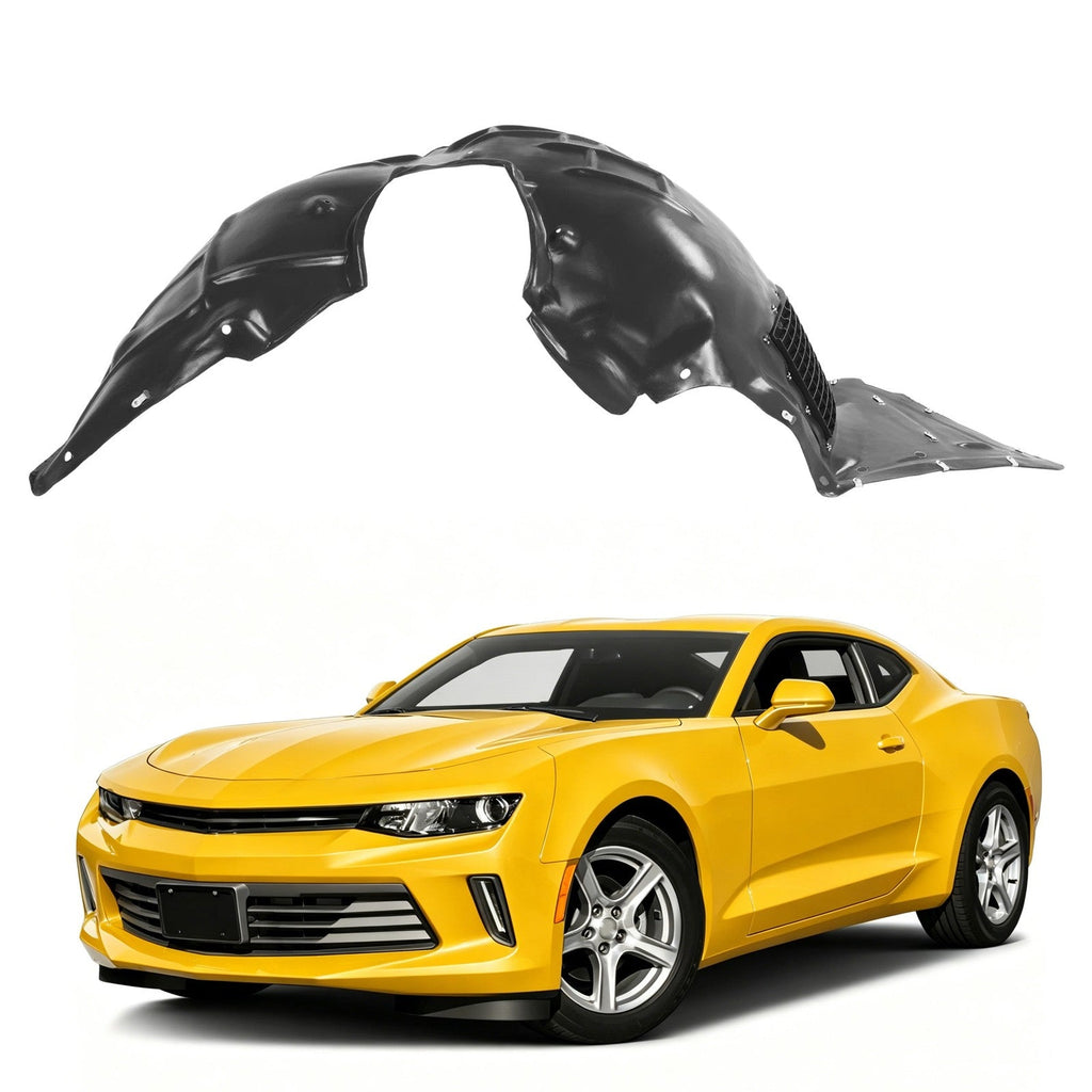 Driver Side Front Inner Fender Liner For 2016-2022 Chevrolet Camaro #84922604