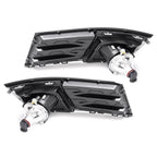 Front Driving Fog Lights w/ Bezels Trim Left Right For Chevrolet Traverse 13-17