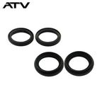 Both Front Wheel Bearing Seal Kits For Honda Rancher 350 4x4 & Rancher 400 4x4
