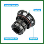 4WD Front Manual Lock Hub Link For 2005-2023 Ford F250 F350 F450 F550 Super Duty