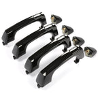 4PCS Gloss Black Exterior Door Handles Fit Hummer H3 2006-2010 For 25832250