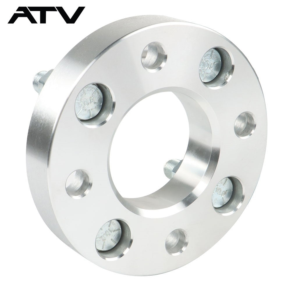 4PCS 1" Wheel Spacers 4x4 4x101.6 1/2"x20 For Golf Carts For EZGO Club Cars