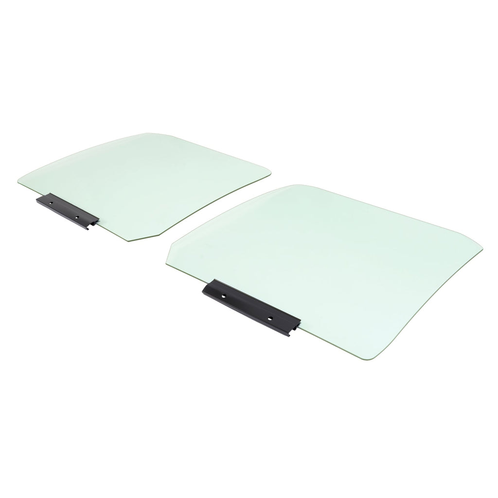 For Ford F-150/Bronco 1987-1997 Door Window Glass Front Left+Right Replacement