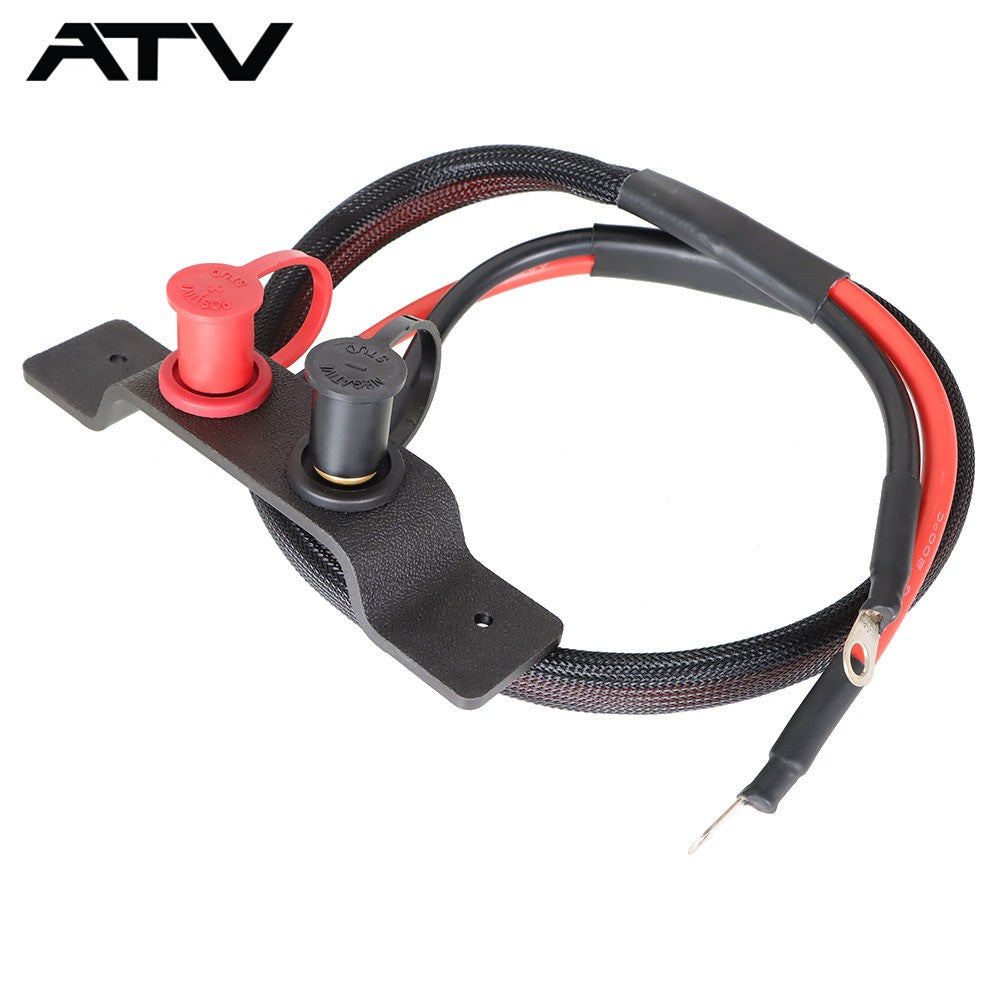 UTV ATV Battery Jump Post Kit Remote Battery Terminal Relocation for Can-Am X3