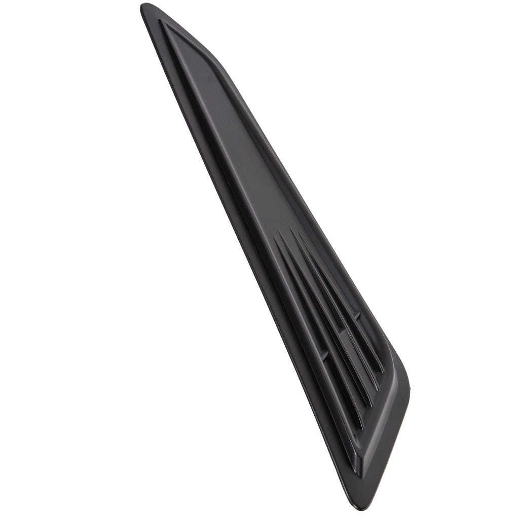 BLACK BONNET HOOD VENT SCOOP COVERS FOR 2016-23 2019 2020 CHEVY CAMARO 1LT LT RS