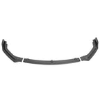 Carbon Fiber Color Front Bumper Lip Splitter For 2018-24 Infiniti Q50 Luxe Base
