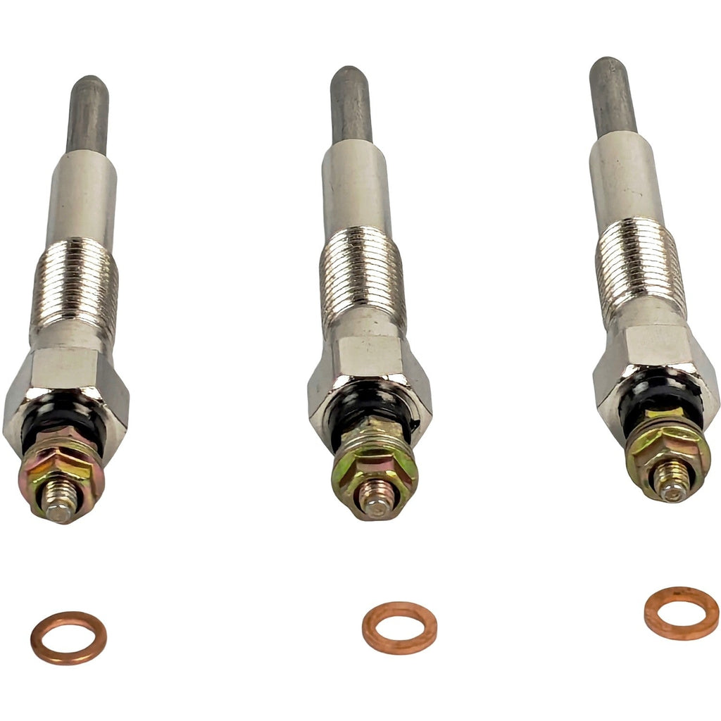 3X Glow Plug Fit Jinma 254 200 284 204 Tractor YD385 Y385T TY380 TY485 Engine