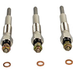 3X Glow Plug Fit Jinma 254 200 284 204 Tractor YD385 Y385T TY380 TY485 Engine