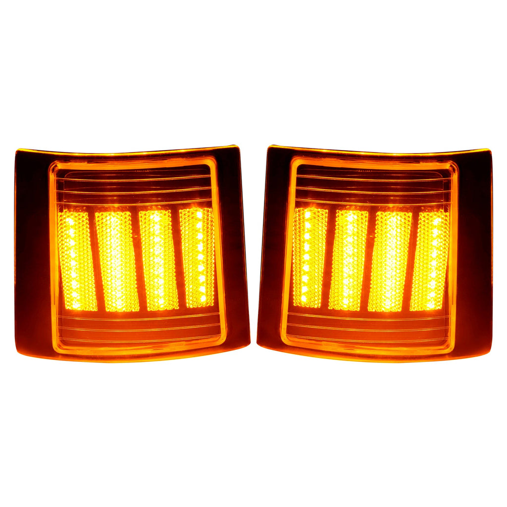 For Chevy C/K 1500 2500 3500 94-98 LED Sequential Corner Side Marker Lights Set