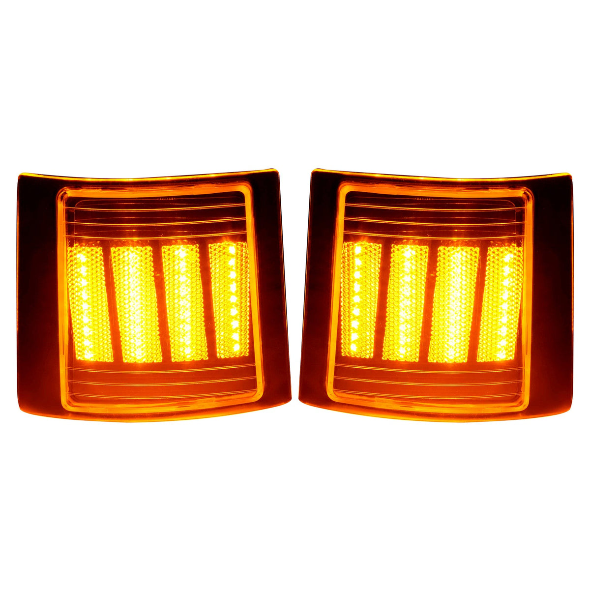 For Chevy C/K 1500 2500 3500 94-98 LED Sequential Corner Side Marker Lights Set