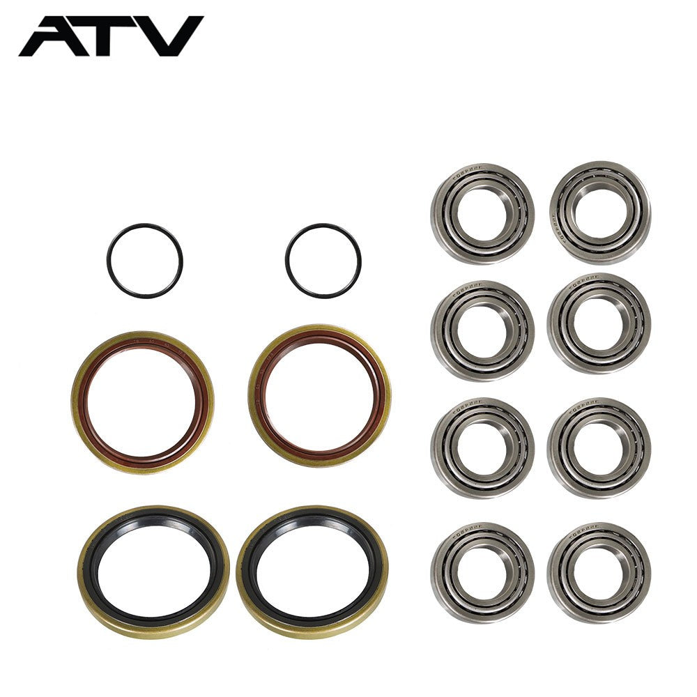 Front wheel bearings & seals kit For Polaris 400L Big Boss 6X6 1995 1996 1997