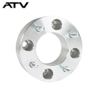 4× Wheel Spacers 4x110 2" 74mm M10x1.25 Silver For Honda Rincon 680 2006-2016