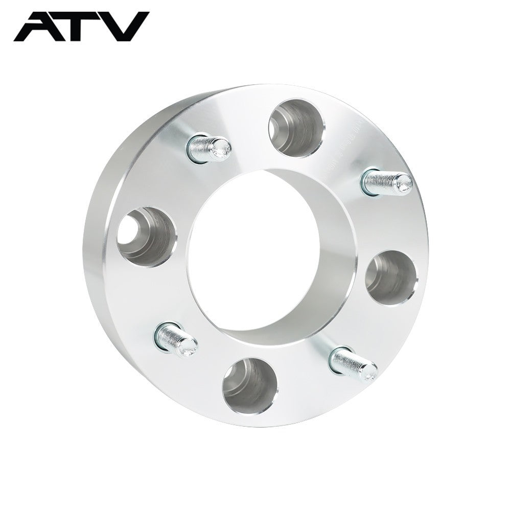 4× Wheel Spacers 4x110 2" 74mm M10x1.25 Silver For Honda Rincon 680 2006-2016