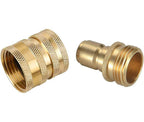 9pcs Pressure Washer Adapter Set M22 3/8" Quick Connect for Power Washer Hose