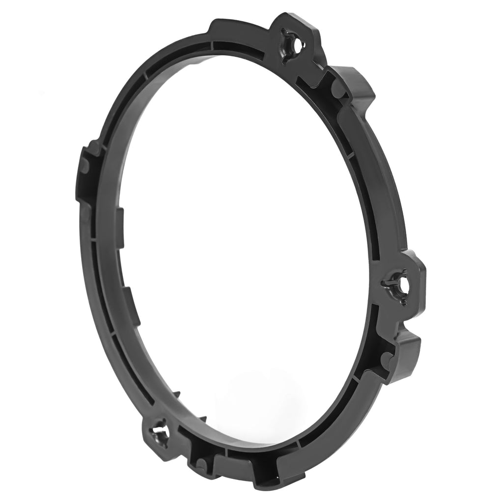 Black 7" Headlight Replacement Mount Bracket Ring Fit Jeep Wrangler 1997-2006