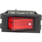Lighted Rocker Switch On Off ZE-215 for Zing Ear 3 Prong SPST Snap-in
