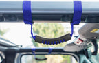 4Pcs Blue Roll Bar Grab Handles Grip Handle for Jeep Wrangler TJ JK JL 1955-2022