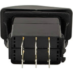 Non-Illuminated Momentary Rocker Switch VLD1S00B-AZC00-000 DPDT 20A 12VDC Sealed