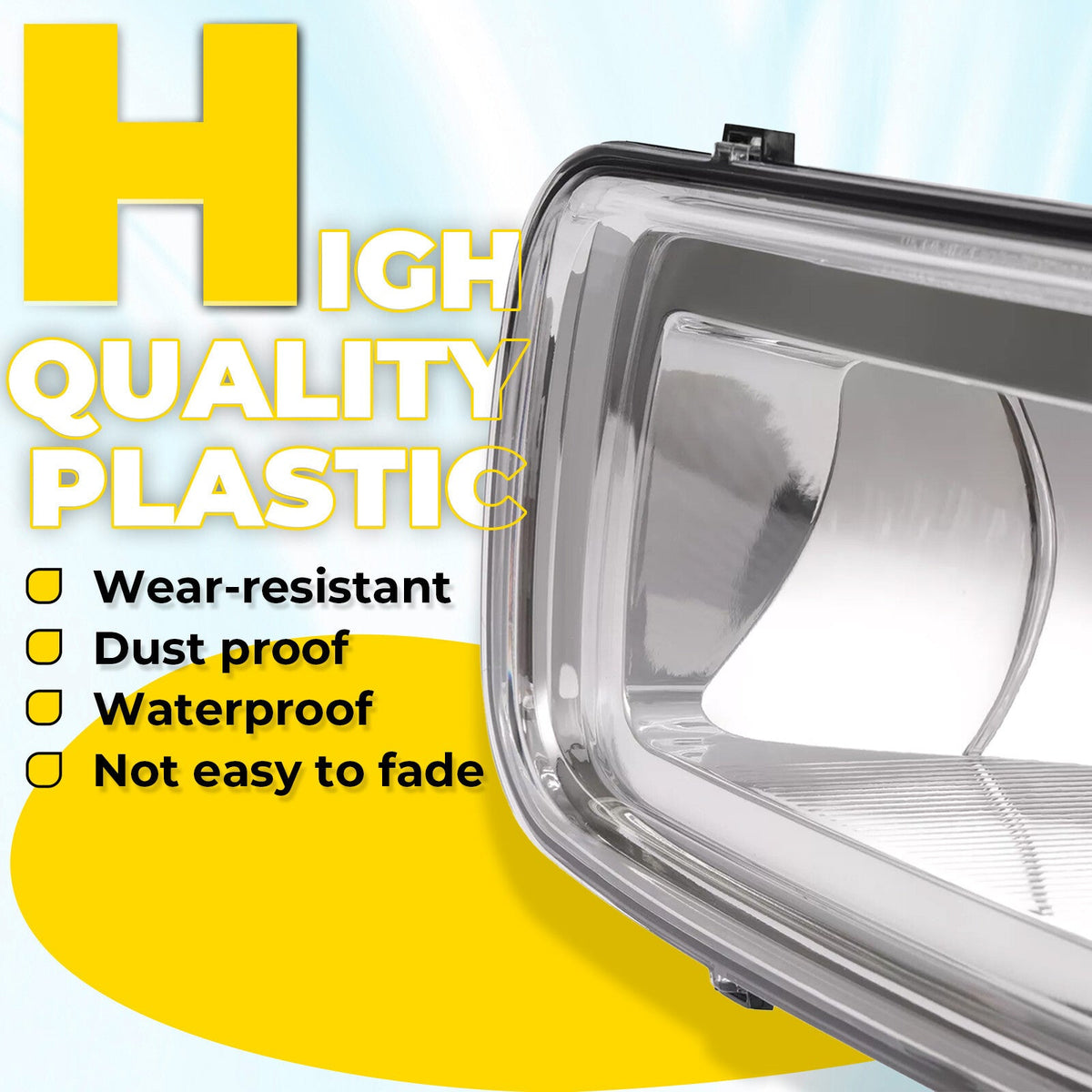 Left Clear Lens Fog light For Ford F150 LH 2004-2006 To 8-8-05 W/ Bracket / Bulb