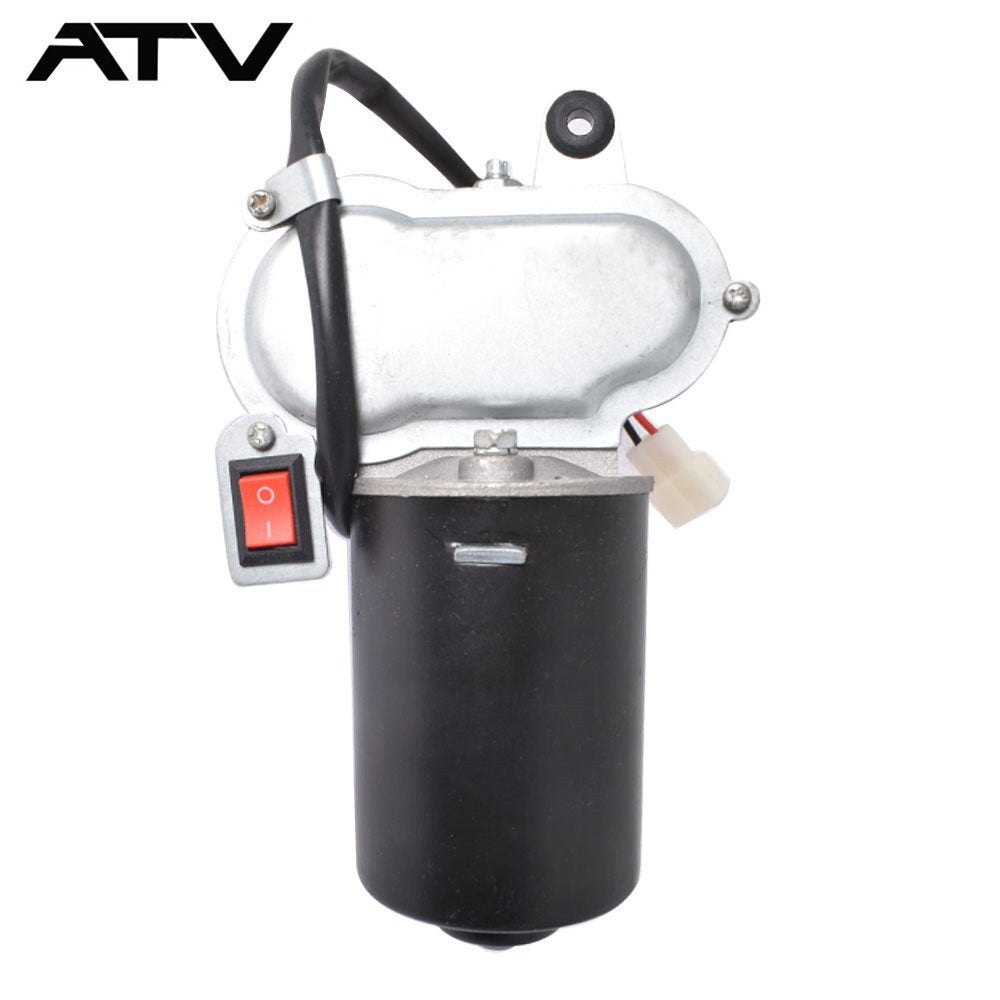 12V 90° Electric Windshield Wiper Motor Kit For Polaris RZR Ranger 900