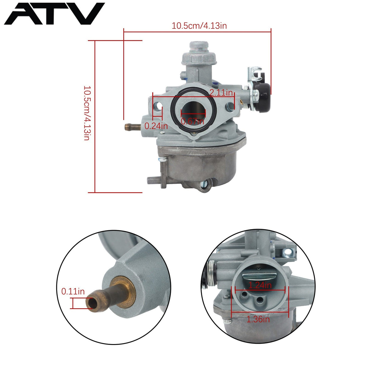 16100-KYK-912 Carburetor For Honda CRF110F 2013-2018 NEW