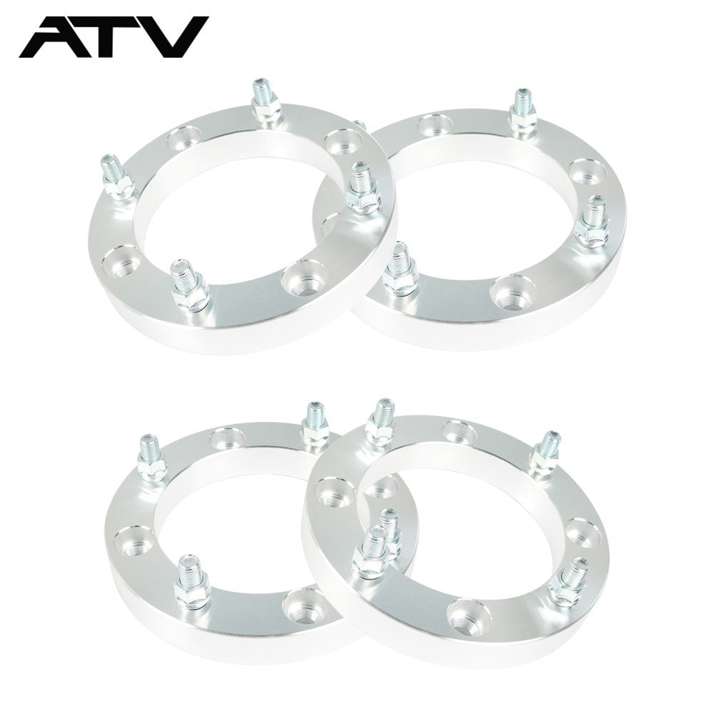4pcs 4x156mm Wheel Spacers 1 inch with 12x1.5 Studs ATV For Polaris RZR Ranger