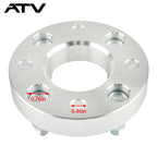 4PCS 1" Wheel Spacers 4x4 4x101.6 1/2"x20 For Golf Carts For EZGO Club Cars