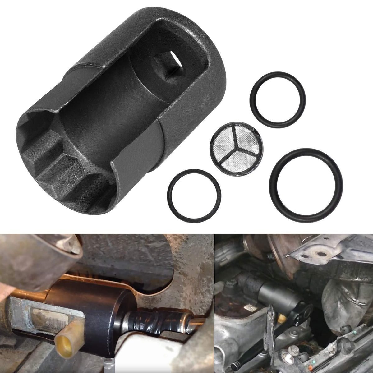 IPR Valve Socket Removal Tool with Seal Kit for 2003-2010 Ford 6.0L Powerstroke