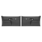 For Chevrolet/ GMC Truck 1977-1980 Inner Door Panels Black Plastic Left+Right