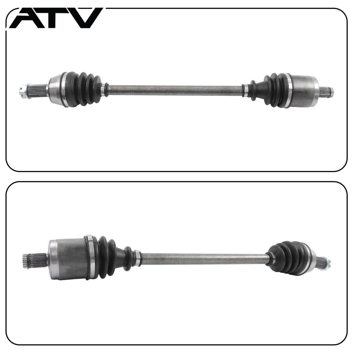 Front CV Joint Axle Pair for Polaris Ranger 700 4x4 2009 1332606 1332856